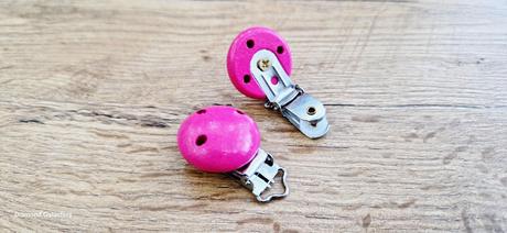 Zapínacia aplikácia - klip - fuchsia, 