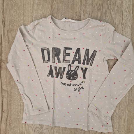 Tričko hm bavlnené béžové, h&m,128