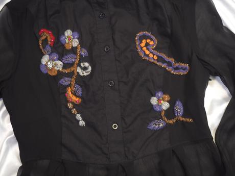 Luxusná hodvábna blúzka miu miu, s