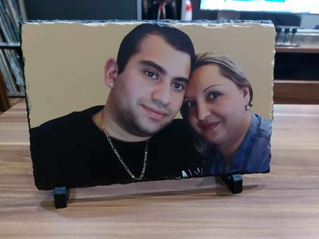 Kamenná fotografia s vašou fotkou, textom doplnená,