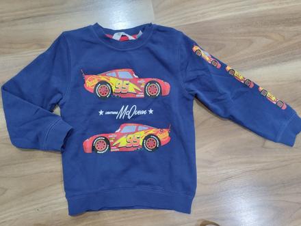 Mikina cars mcqueen, h&m,110