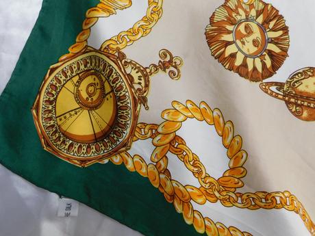 Kvalitná elegantná hodvabna šatka, xl