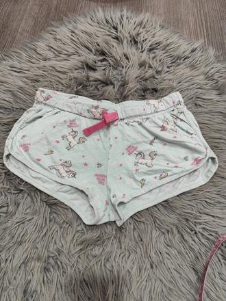 Kraťasy jednorožec veľ. 146/152, 146
