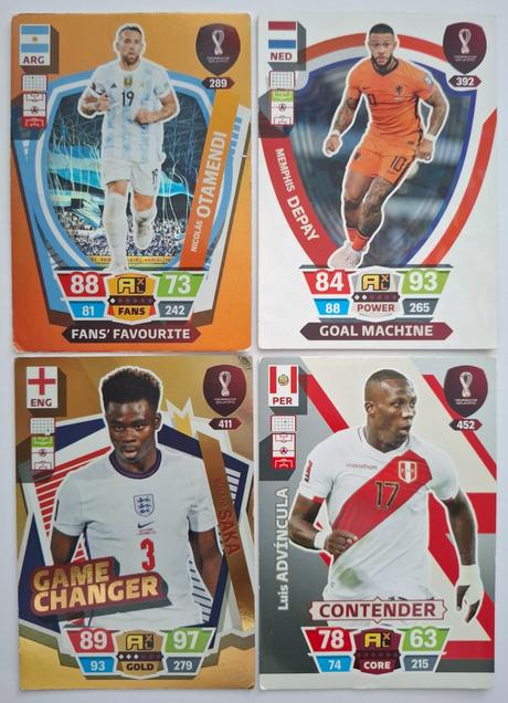 Futbalové karty fifa world cup qatar (r.2022),