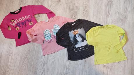 4ks tričká pre dievca, 110