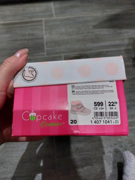 Detske čižmičky cupcake, cupcake,20