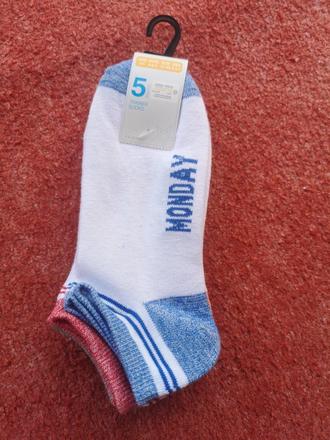 Primark ponožky 5 párov veľkosť 37-40, primark,37 / 38 / 39 / 40