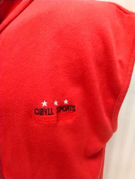 Pánska červená vesta, cibyll sports, l