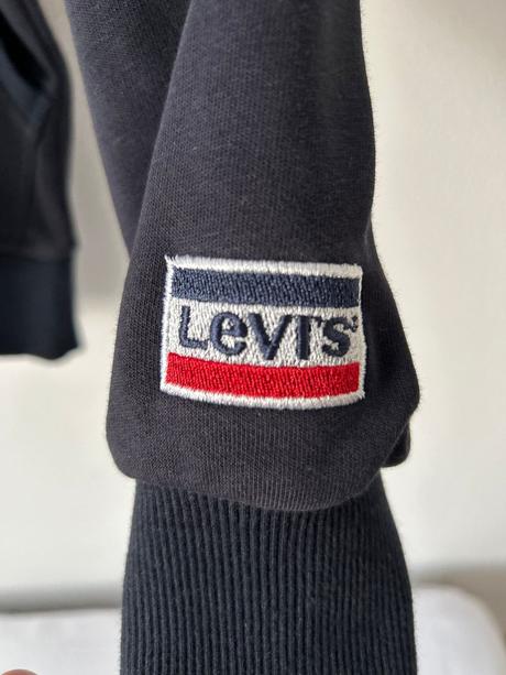Levis modro/bielo/červená mikina, levis,m