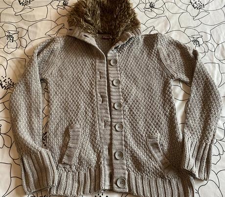 Pletený sveter s kožušinkou pepperts v. 122/128, pepperts,128