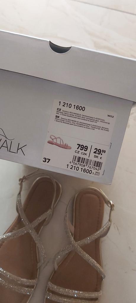 Sandalky, deichmann,37