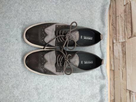 Geox 41 - dámske kožené poltopánky, geox,41