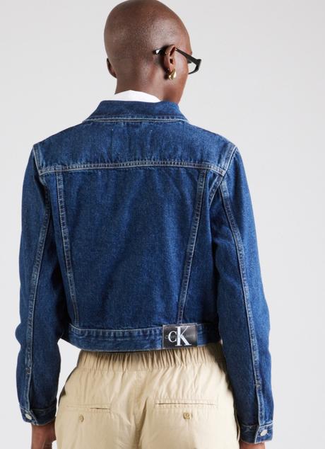 Riflová bunda ck, l