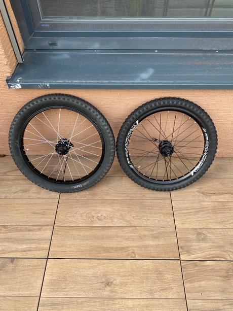 Sada kolies 20 palcov na detsky horsky bicykel,