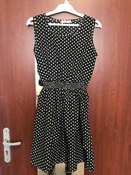 Šaty bodkované letné, m