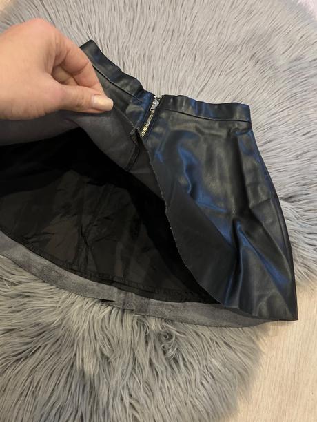 Dievčenská koženková sukňa h&m (122), h&m,122
