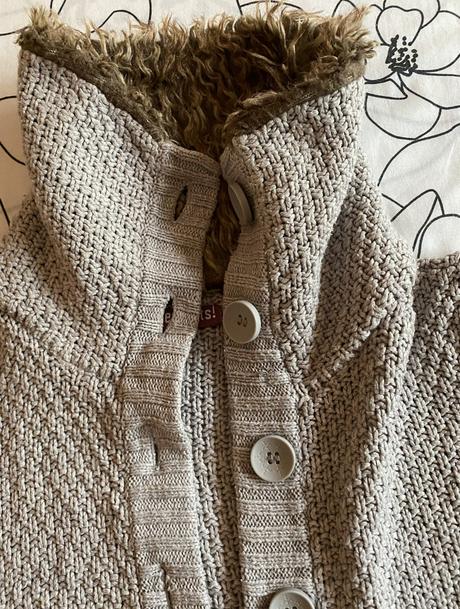 Pletený sveter s kožušinkou pepperts v. 122/128, pepperts,128