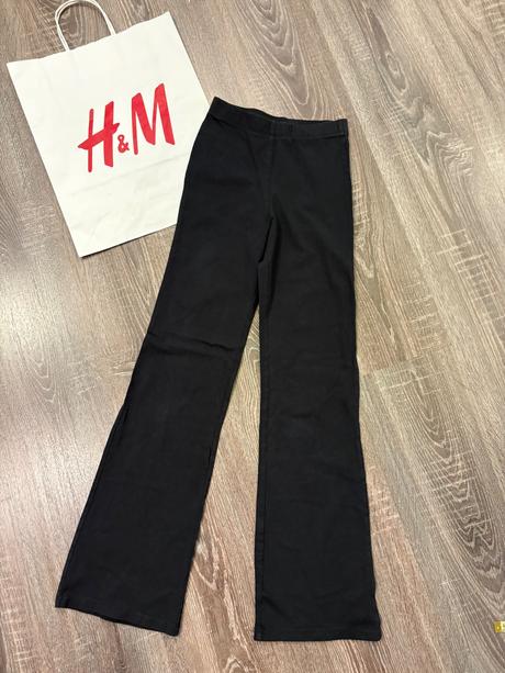H&m dievcenske zvonove teplaky na 11-12 rokov, h&m,152
