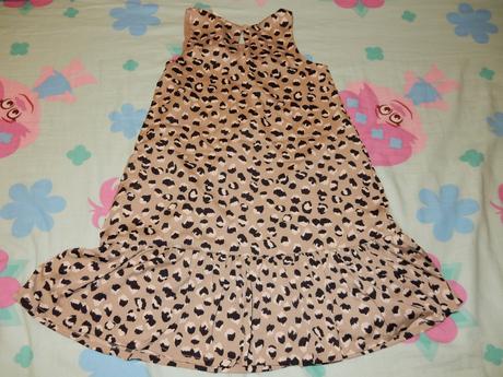 Tigrované šaty, h&m,116