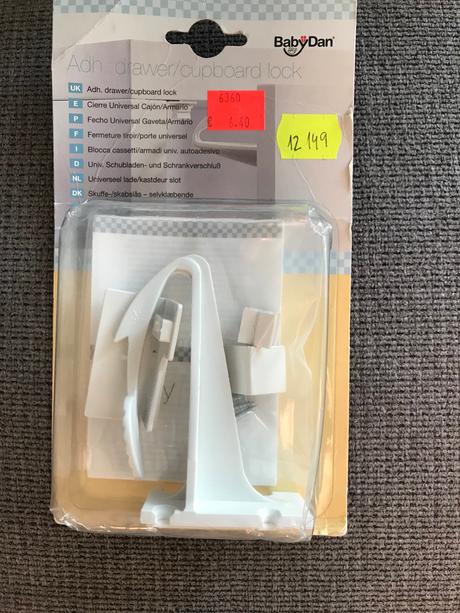 Poistka na skrinku, babydan