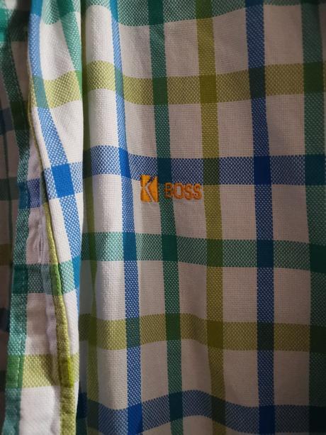 Boss kockovana kosela, xxl
