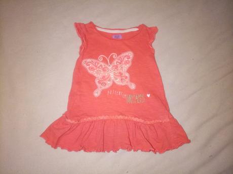 Krasne tricko, tunika s volanikom, f&f,92