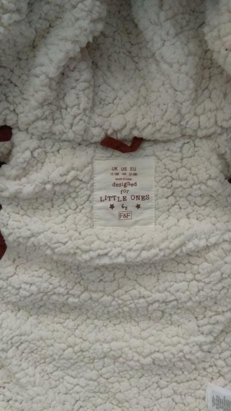 Teplá vesta, f&f,80