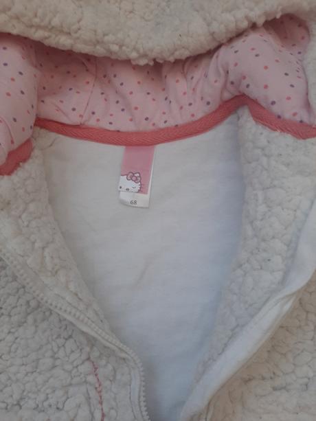 Teplá mikina, hello kitty,68