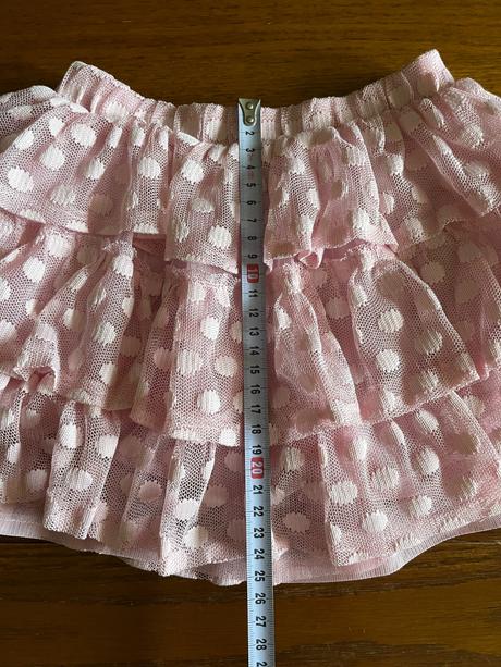 Bodkovaná suknička s volánikmi, disney,98