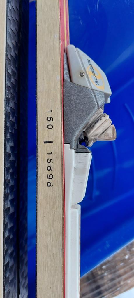 Predám detské bežky slegar 460 zack 160 cm + topán, 