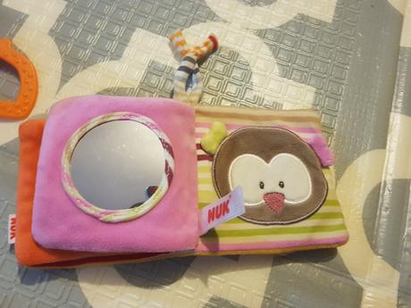 Nuk forest fun hračka kocka,knižka a medvedík, 