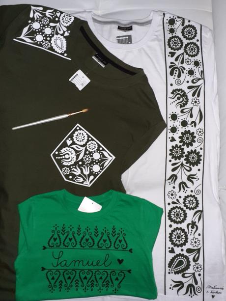 Maľované tričko, l / m / s / xl / xxl