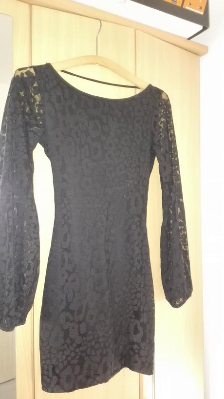 Čipkové minišaty, xs