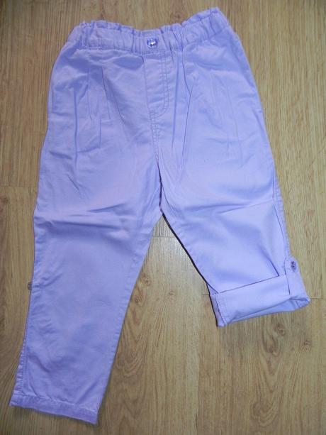Tenké bavlnené nohavice hm, h&m,98