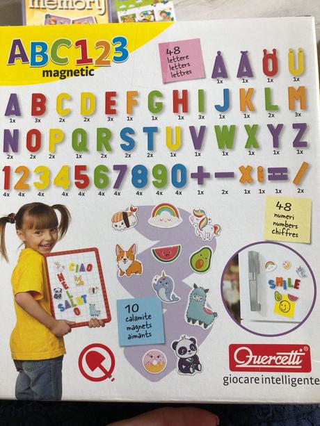 Magneticka abeceda a čísla, 