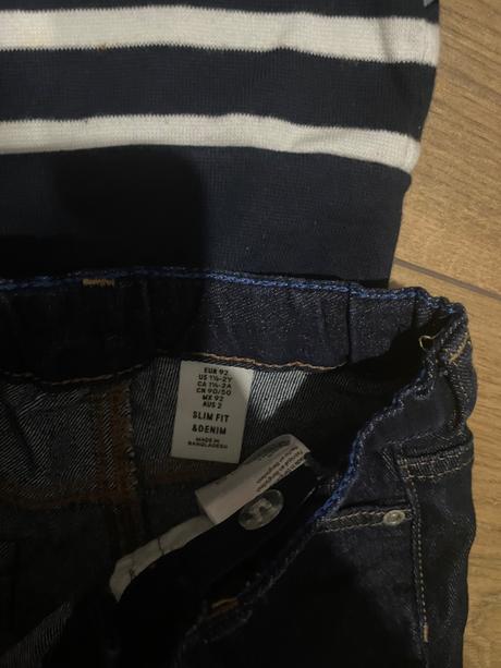 Rifle + k tomu pulóvrik, h&m,92