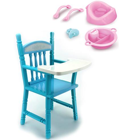 Stolička skladacia pre bábätko s doplnkami 30cm,