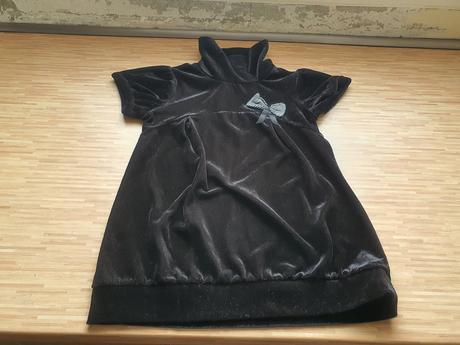 Zamatove saty na styl wednesday, palomino,104