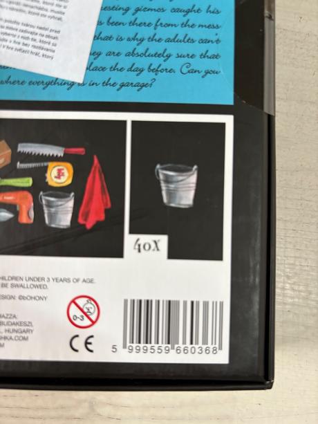 Marbushka - spoločenska hra ,čo je v garáži, 