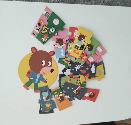 Mega puzzle - mackov deň, 