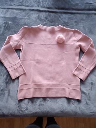 Staroružový pulóver s detailom - uni, 