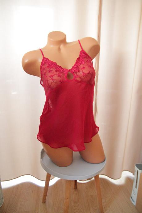 Červená košieľka s/m, s