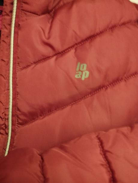 Predám kabát, predĺženú bundu, loap,158