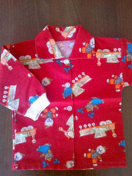 Flanelová košielka 62-68, 62