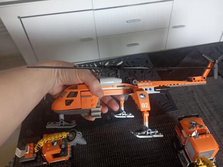 Lego arktická základňa+loď+prislusenstvo,