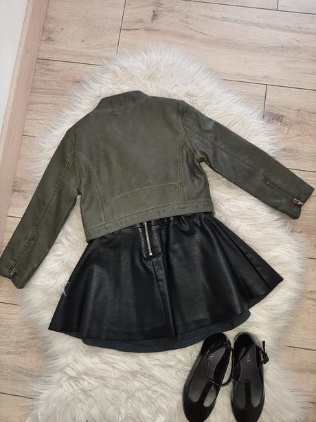 Koženkový kabát mayoral, mayoral,98