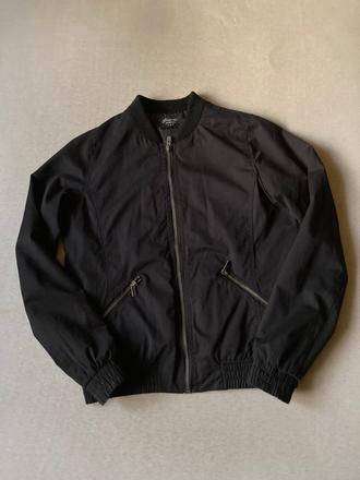 Dievčenská čierna tenká vetrovka, 152