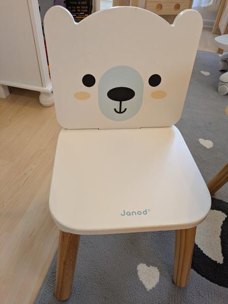 Janod detský stolík a stolicky, 