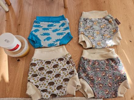 Vlnené vrchné nohavičky na látkové plienky, anavy,7 kg - 18 kg