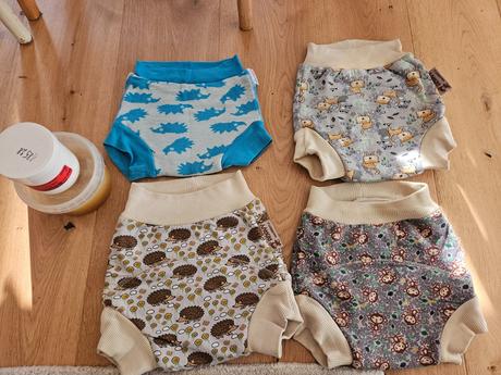 Vlnené vrchné nohavičky na látkové plienky, anavy,7 kg - 18 kg